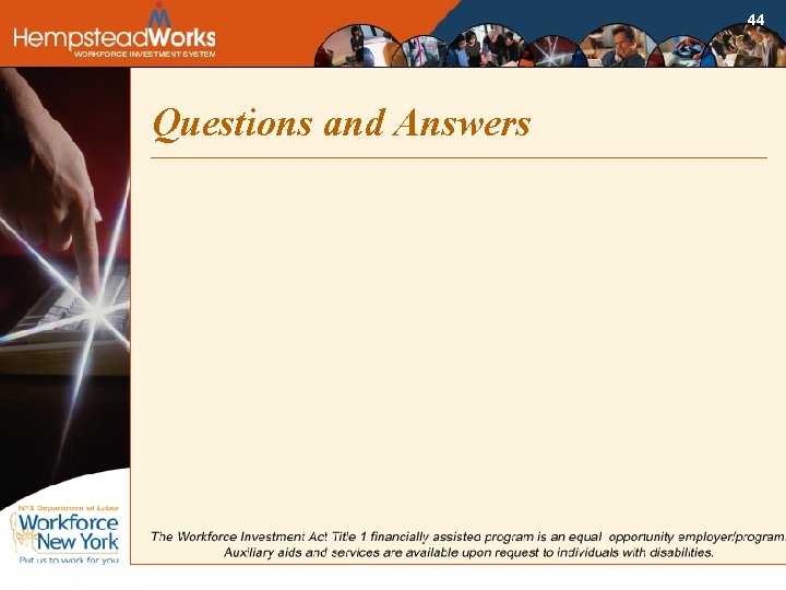 44 Questions and Answers 