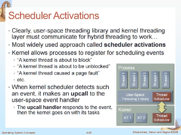 Operating System Concepts 4. 49 Silberschatz, Galvin and Gagne © 2005 