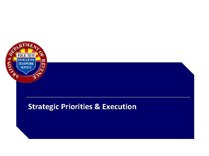 Strategic Priorities & Execution 