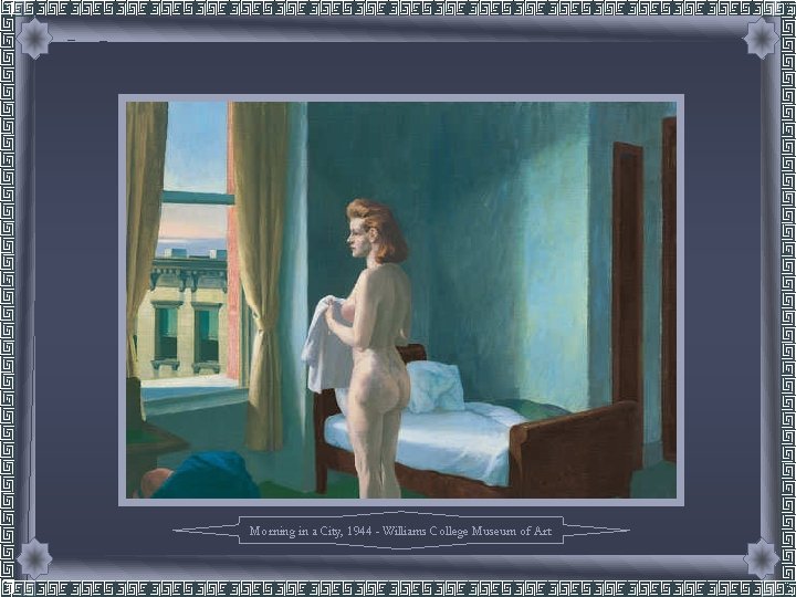 Morning in a City, 1944 - Williams College Museum of Art 