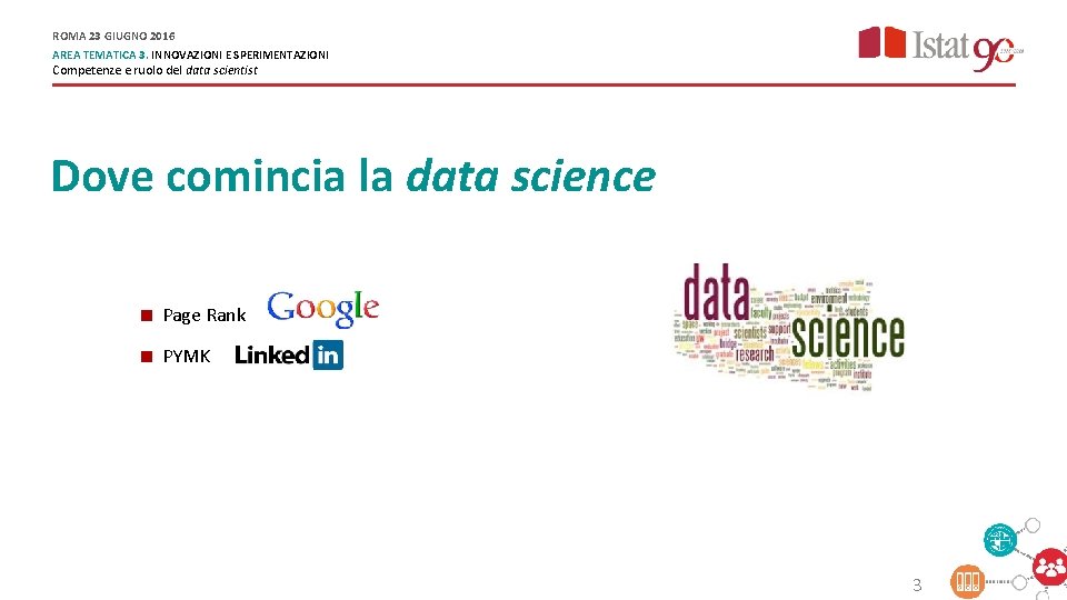 ROMA 23 GIUGNO 2016 AREA TEMATICA 3. INNOVAZIONI E SPERIMENTAZIONI Competenze e ruolo del