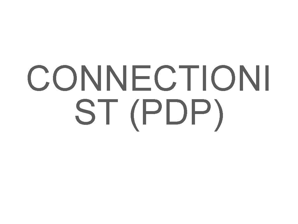 CONNECTIONI ST (PDP) 