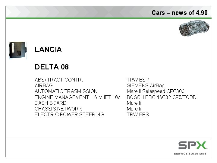Cars – news of 4. 90 LANCIA DELTA 08 ABS+TRACT. CONTR. AIRBAG AUTOMATIC TRASMISSION