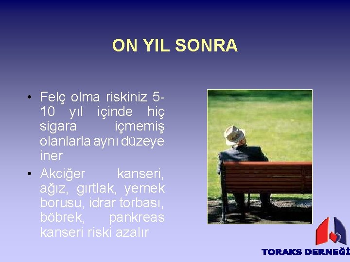 ON YIL SONRA • Felç olma riskiniz 510 yıl içinde hiç sigara içmemiş olanlarla