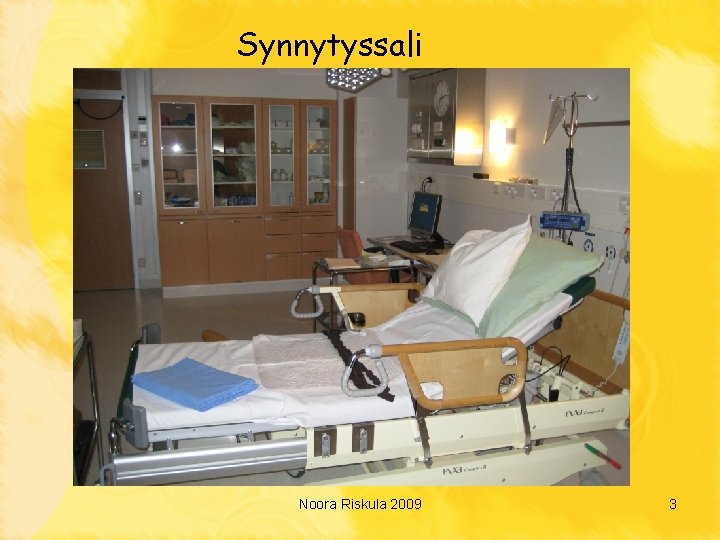 Synnytyssali Noora Riskula 2009 3 