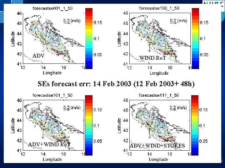 ADV WIND Ro. T SEs forecast err: 14 Feb 2003 (12 Feb 2003+ 48