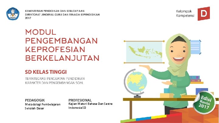 D Metodologi Pembelajaran Sekolah Dasar Kajian Materi Bahasa Dan Sastra Indonesia SD 