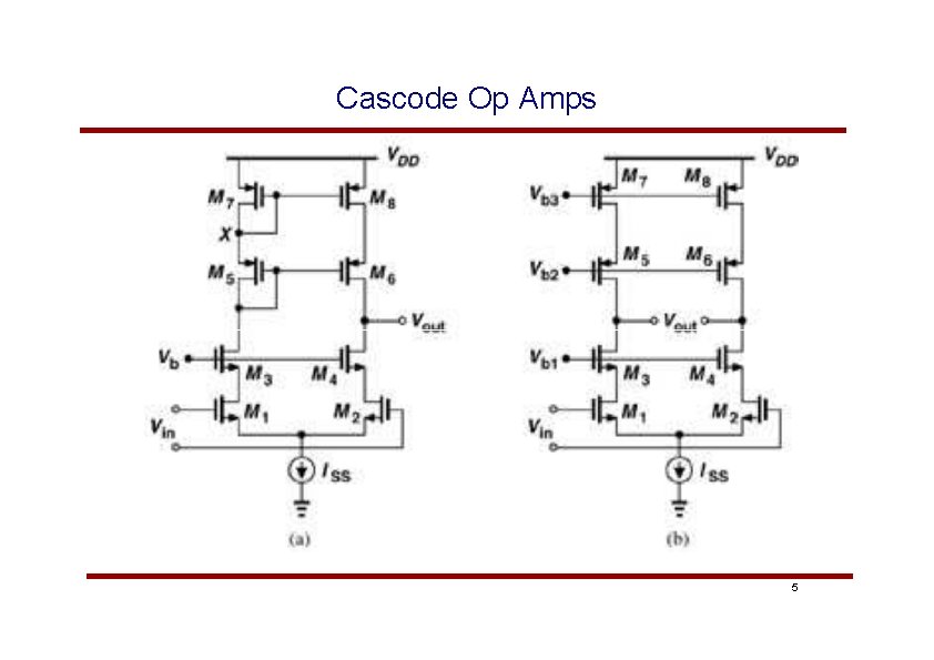 Cascode Op Amps 5 