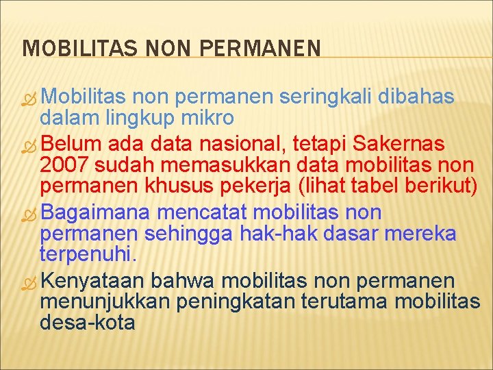 Mobilitas Penduduk Lutfi Agus Salim Skm M Si