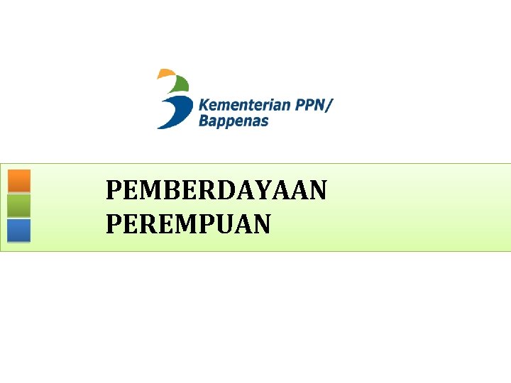 PEMBERDAYAAN PEREMPUAN 