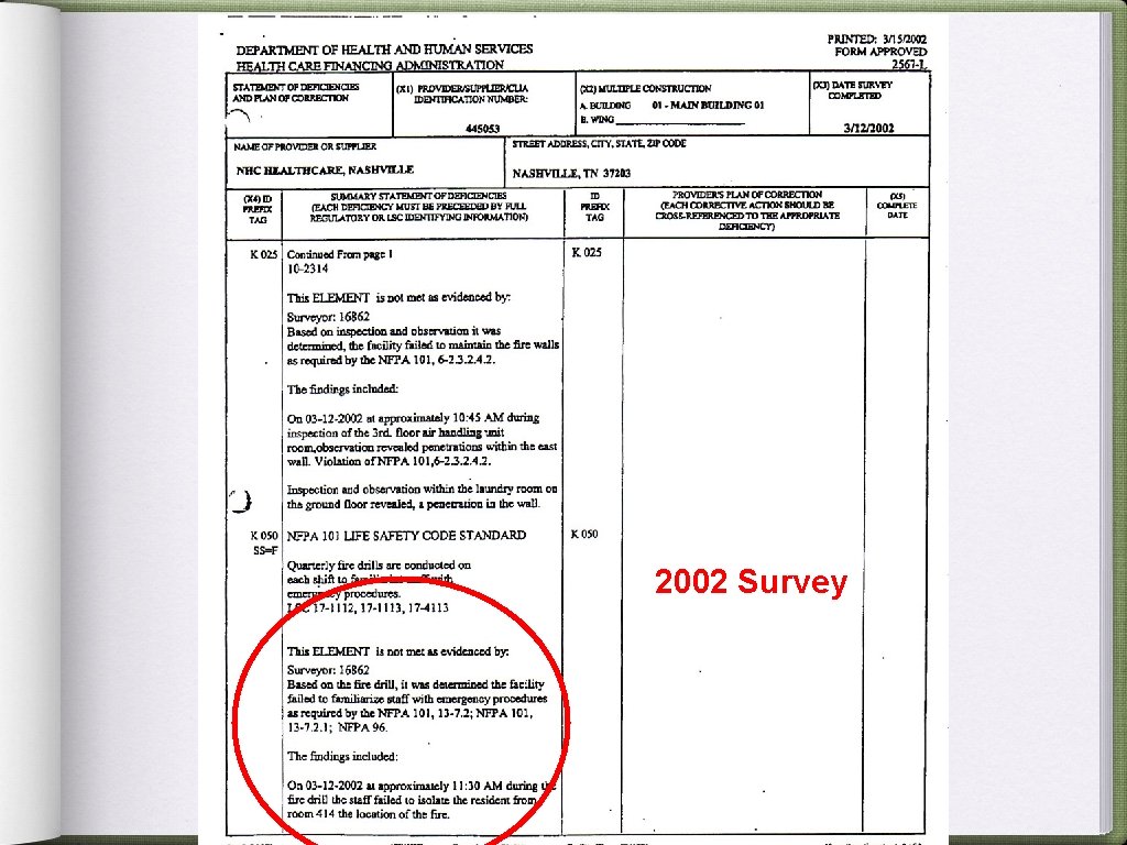 2002 Survey 