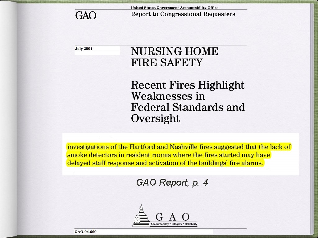 GAO Report, p. 4 