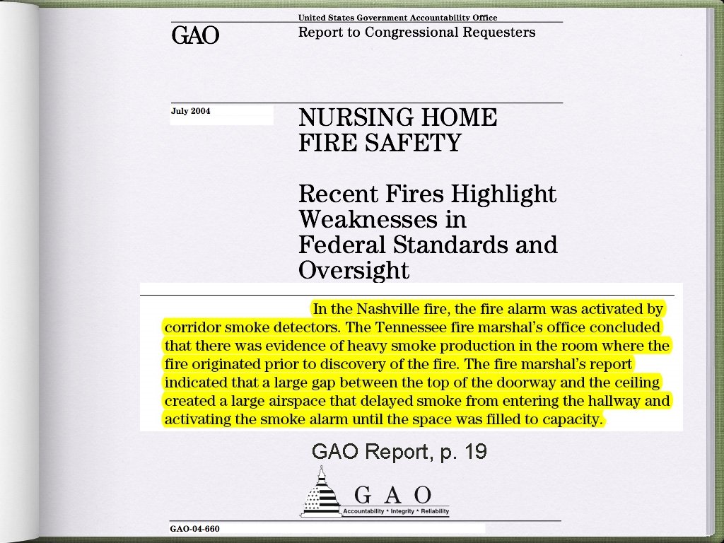 GAO Report, p. 19 