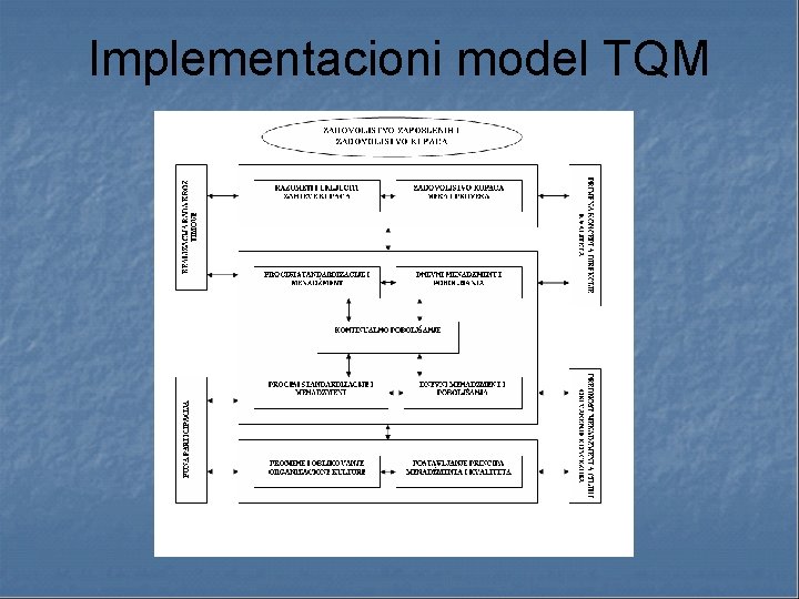 Implementacioni model TQM 