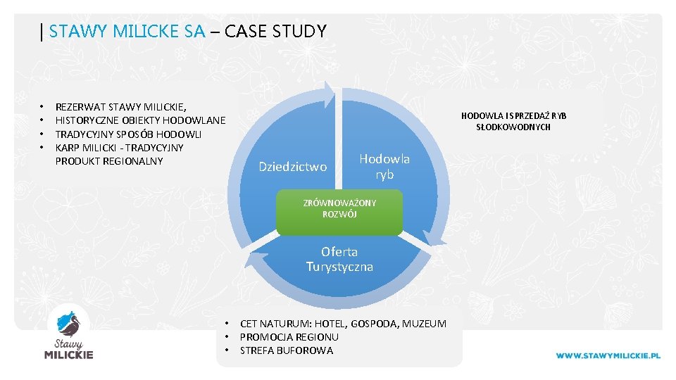 | STAWY MILICKE SA – CASE STUDY • • REZERWAT STAWY MILICKIE, HISTORYCZNE OBIEKTY