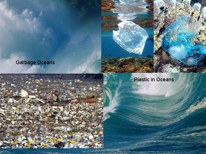 Garbage Oceans Plastic in Oceans 