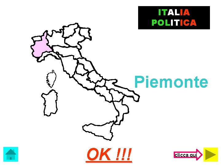 ITALIA POLITICA Piemonte OK !!! clicca qui 