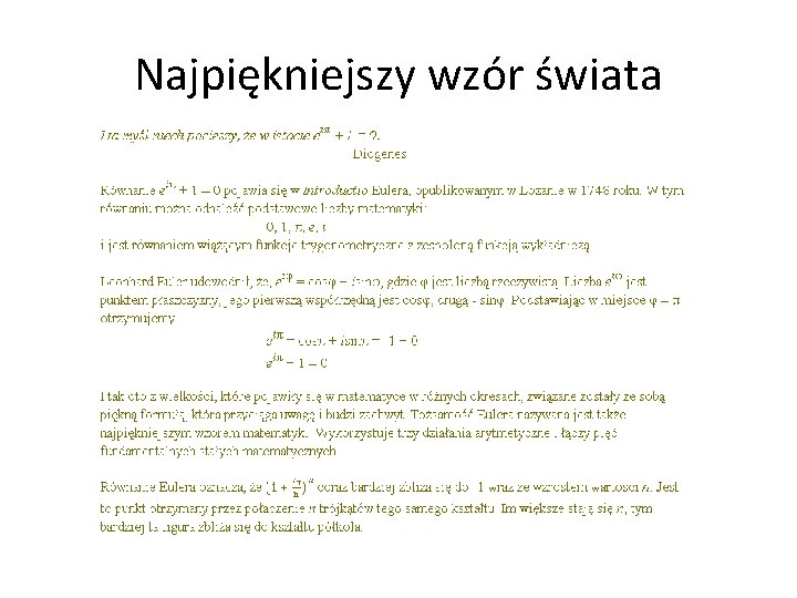 Najpiękniejszy wzór świata 