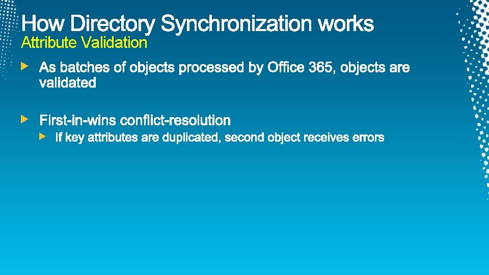 Attribute Validation 