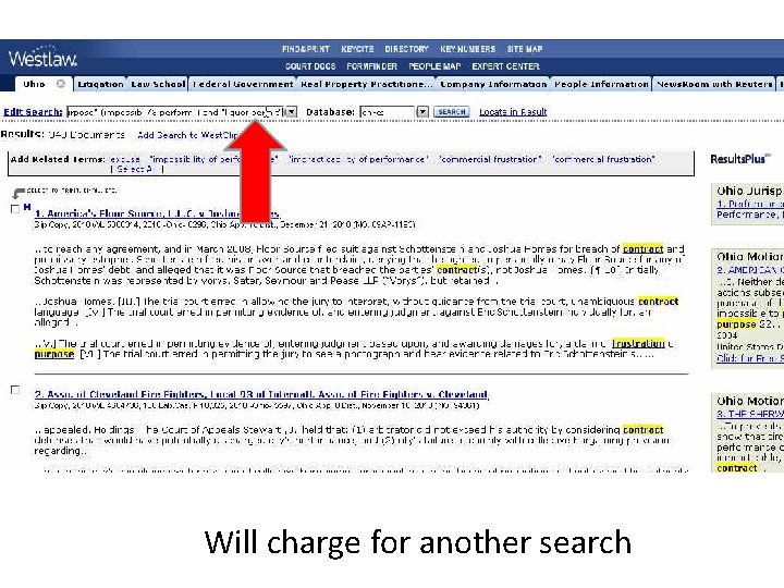 Will charge for another search 