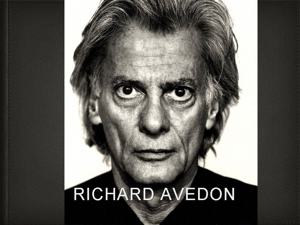 RICHARD AVEDON 