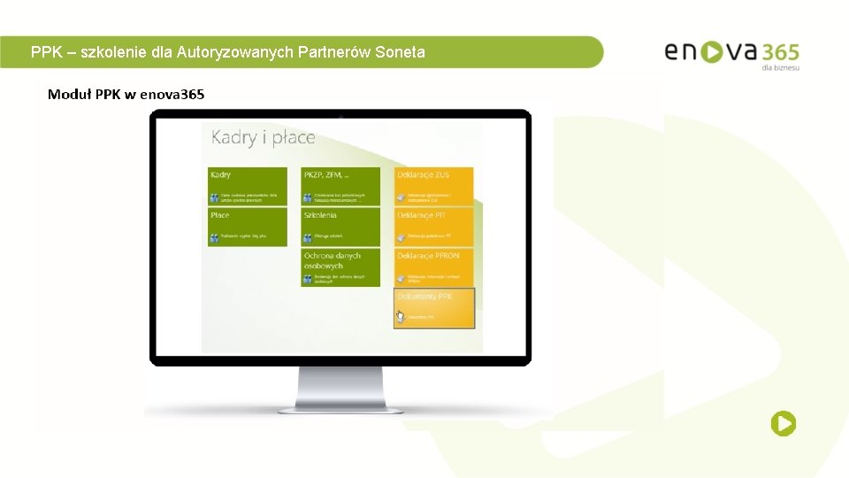 PPK – szkolenie dla Autoryzowanych Partnerów Soneta 