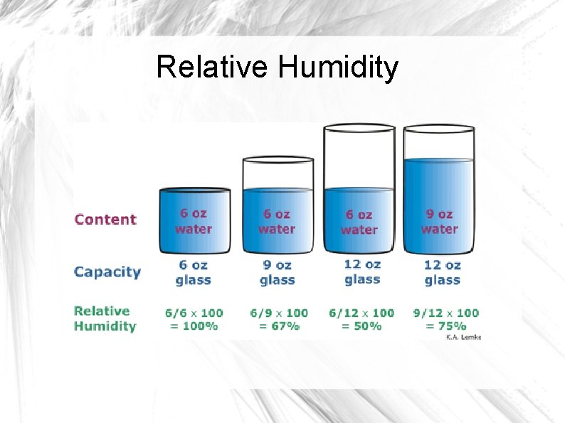 Relative Humidity 