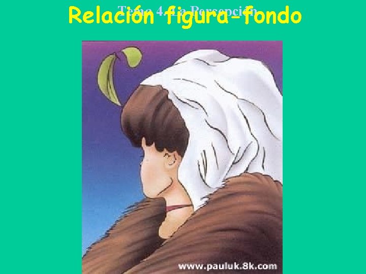 Relación figura-fondo Tema 4. La Percepción 