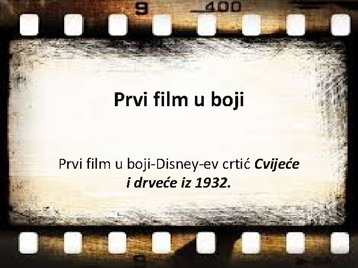 Prvi film u boji-Disney-ev crtić Cvijeće i drveće iz 1932. 