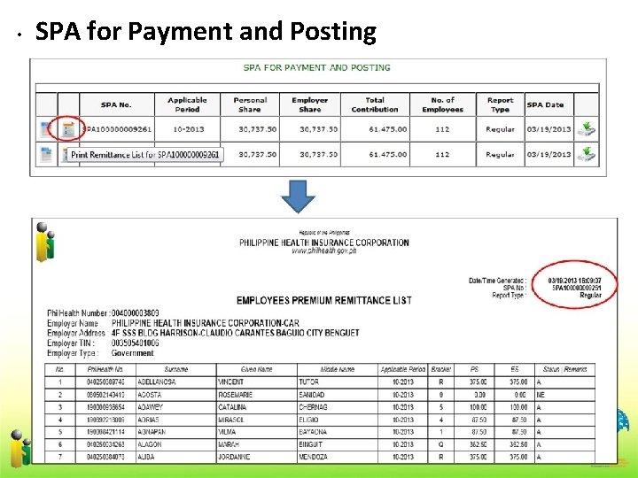  • SPA for Payment and Posting 