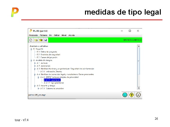 medidas de tipo legal tour - v 7. 4 26 