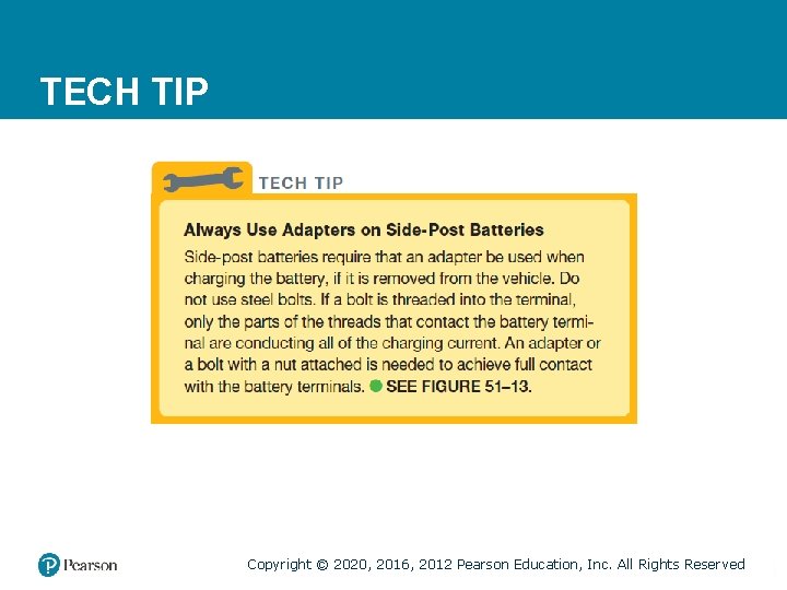 TECH TIP  Copyright © 2020, 2016, 2012 Pearson Education, Inc. All Rights Reserved 