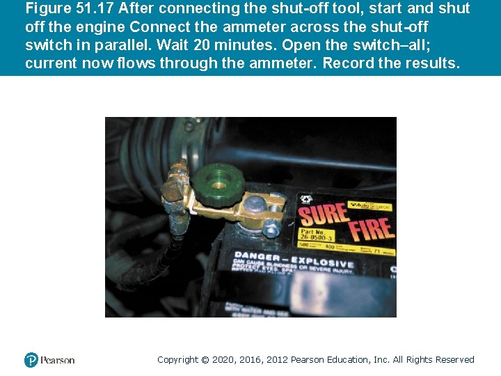 Figure 51. 17 After connecting the shut-off tool, start and shut off the engine