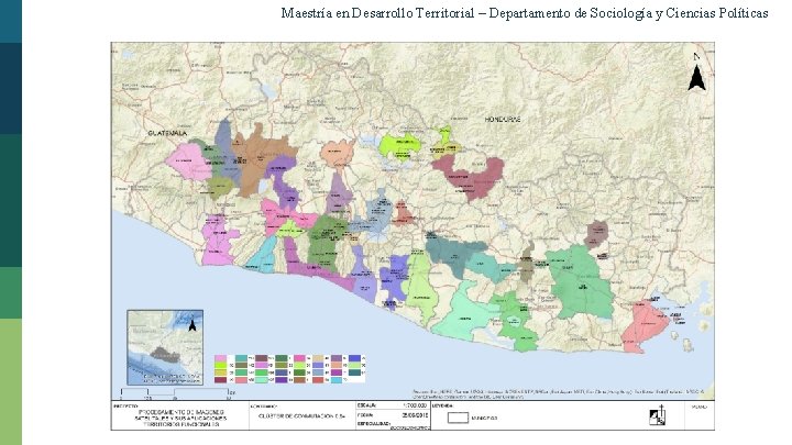 Maestría en Desarrollo Territorial – Departamento de Sociología y Ciencias Políticas 