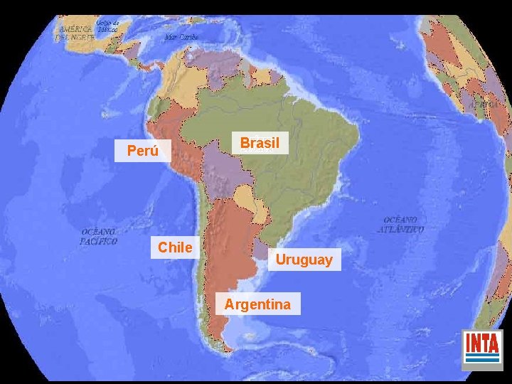 Perú Chile Brasil Uruguay Argentina 
