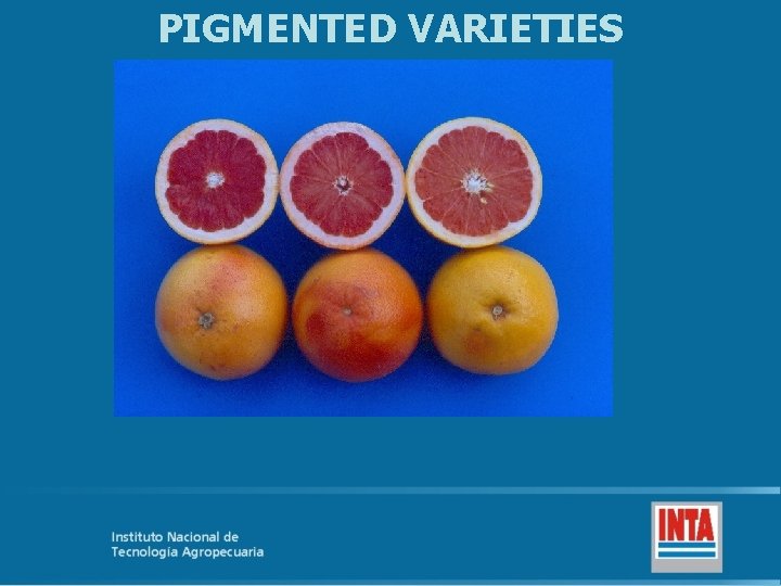 PIGMENTED VARIETIES 