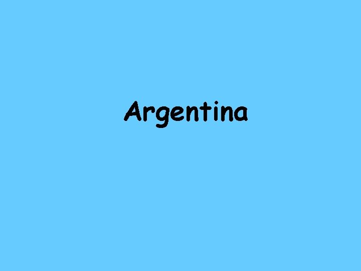 Argentina 