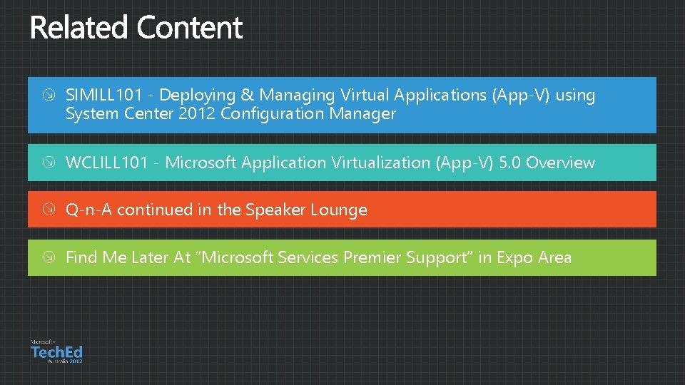SIMILL 101 - Deploying & Managing Virtual Applications (App-V) using System Center 2012 Configuration