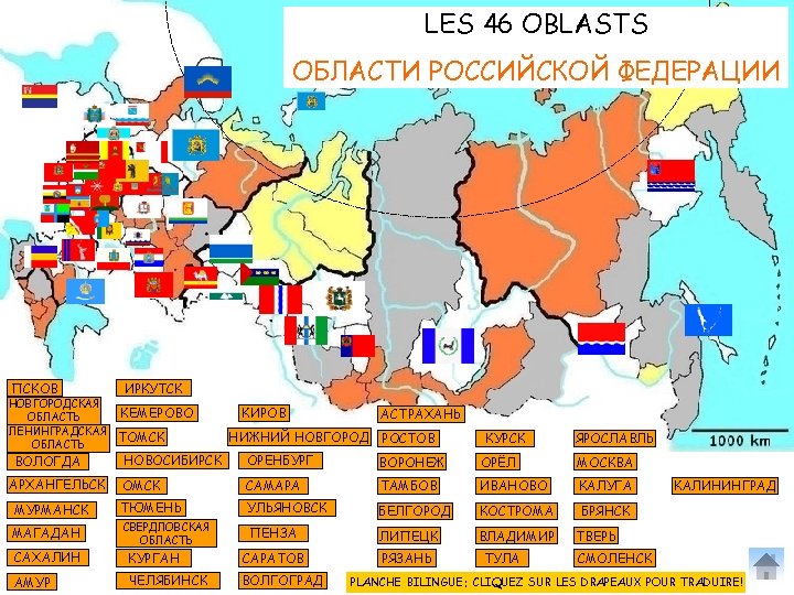 LES 46 OBLASTS ОБЛАСТИ РОССИЙСКОЙ ФЕДЕРАЦИИ ПСКОВ PSKOV НОВГОРОДСКАЯ NOVGOROD ОБЛАСТЬ ЛЕНИНГРАДСКАЯ LENINGRAD ОБЛАСТЬ