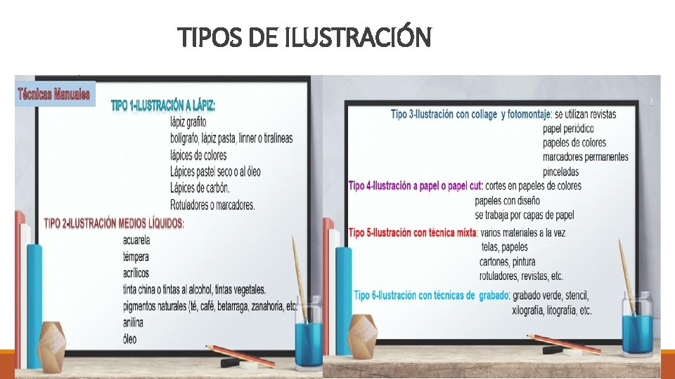 TIPOS DE ILUSTRACIÓN 