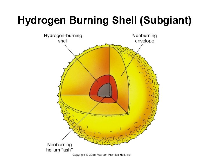Hydrogen Burning Shell (Subgiant) 