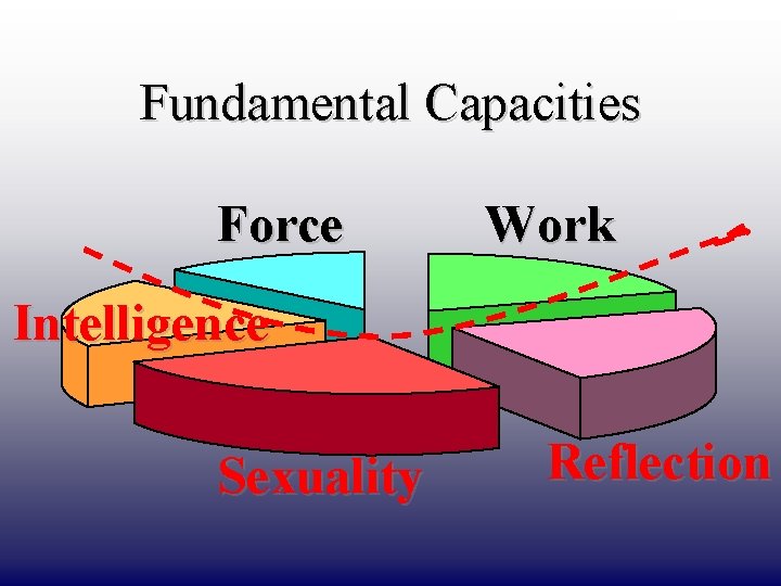 DRAFT ONLY Fundamental Capacities Force Work Intelligence Sexuality Reflection 