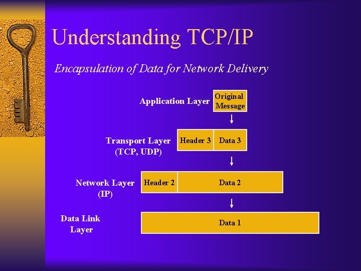 Understanding TCP/IP Encapsulation of Data for Network Delivery Application Layer Transport Layer (TCP, UDP)