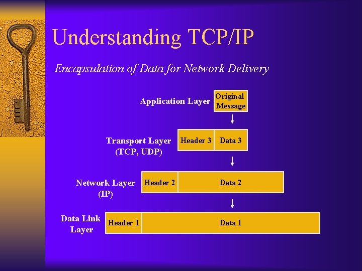 Understanding TCP/IP Encapsulation of Data for Network Delivery Application Layer Transport Layer (TCP, UDP)