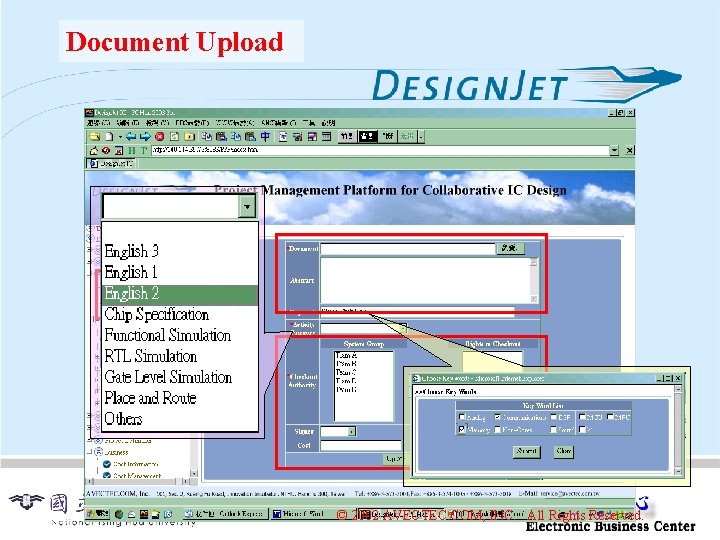 Document Upload © 2002 AVECTEC. COM, INC. All Rights Reserved. 