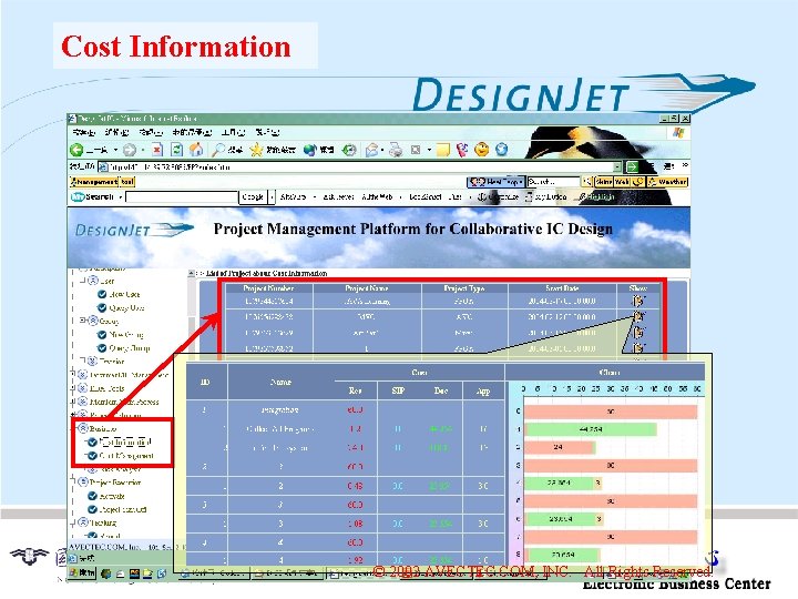 Cost Information © 2002 AVECTEC. COM, INC. All Rights Reserved. 