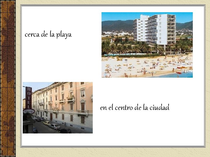 cerca de la playa en el centro de la ciudad cerca de la playa en el centro de la ciudad