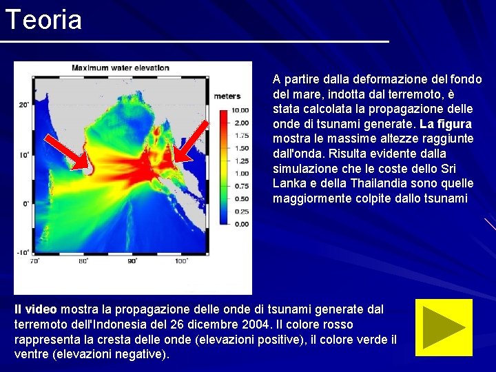 Teoria A partire dalla deformazione del fondo del mare, indotta dal terremoto, è stata