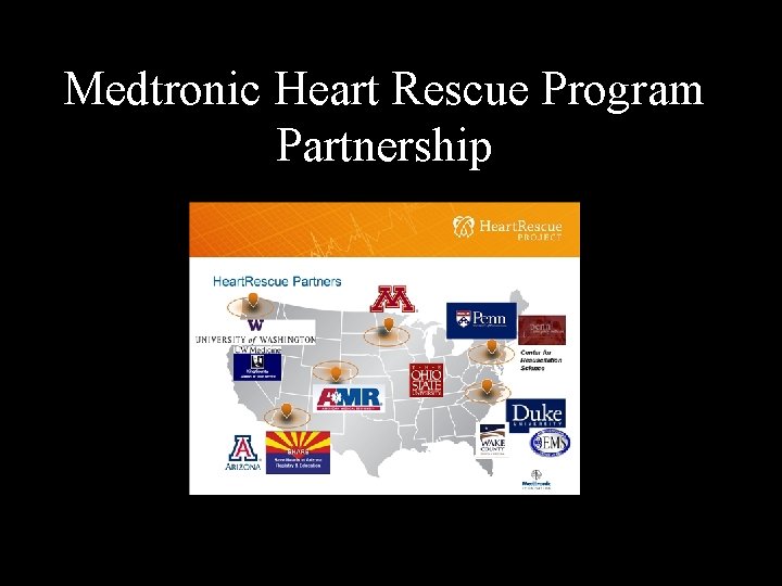 Medtronic Heart Rescue Program Partnership 