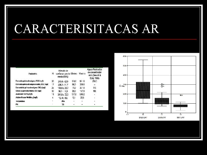 CARACTERISITACAS AR 